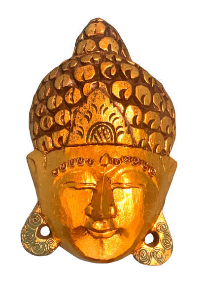 BUDDHA MASK -CARVED WOOD BALI