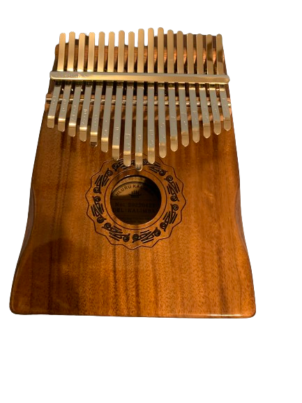 KALIMBA 17 KEY WITH ARMREST WALNUT WOOD